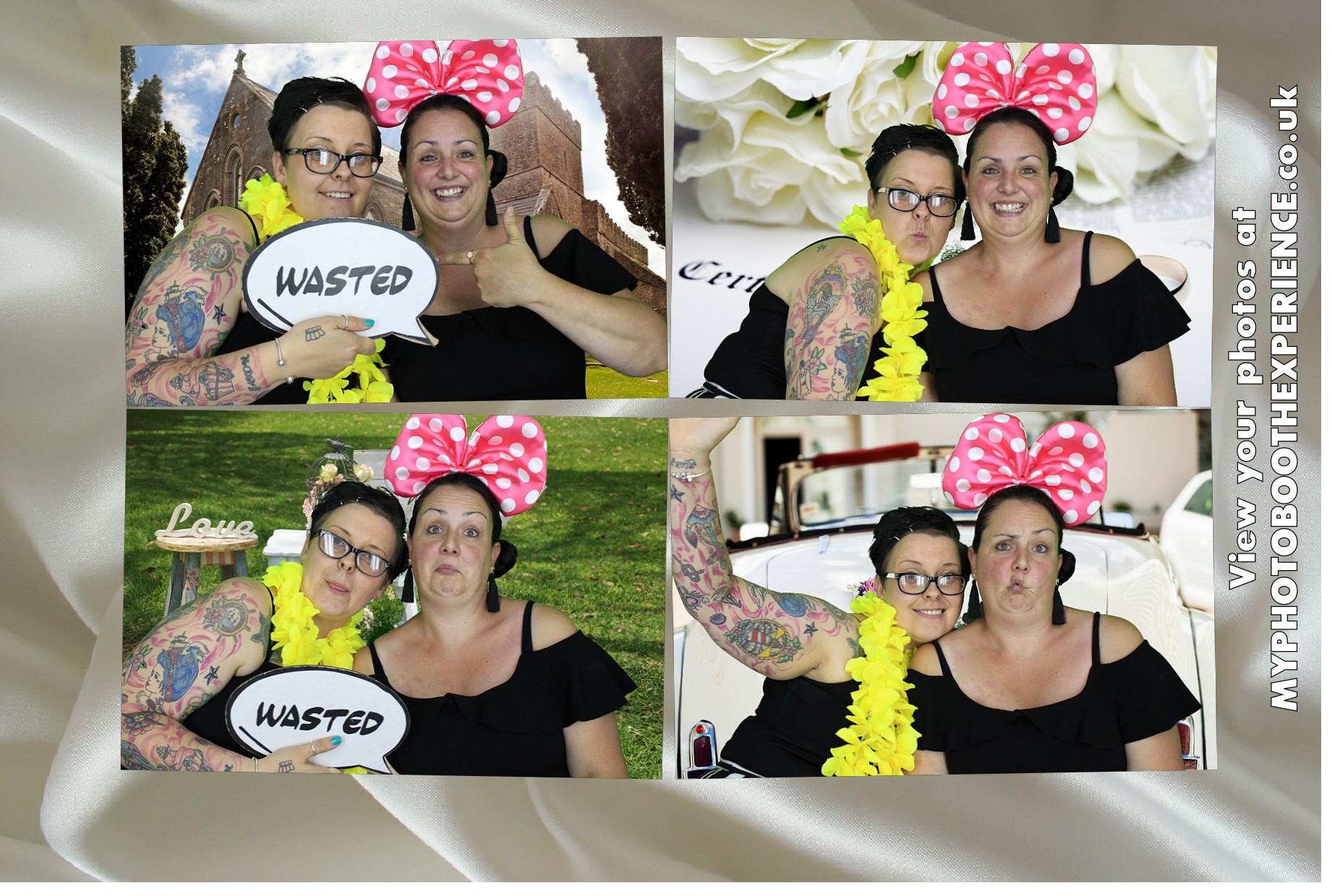 Jennie & Graham's wedding vow renewal  | View more photos from the event at gallery.myphotoboothexperience.co.uk/u/MyPhotoBoothExperienceLtd/Jennie-Grahams-wedding-vow-renewal